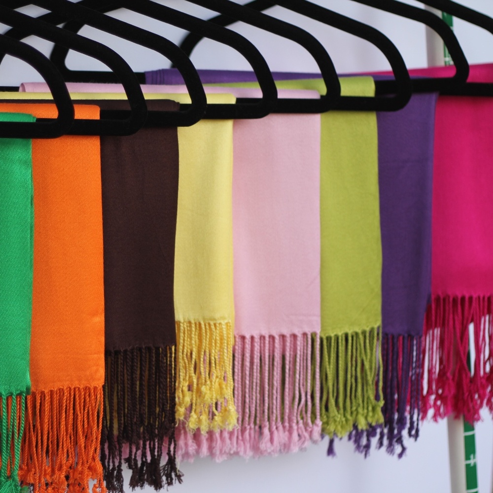 15 NWT Pashmina Scarves in Assorted Colors